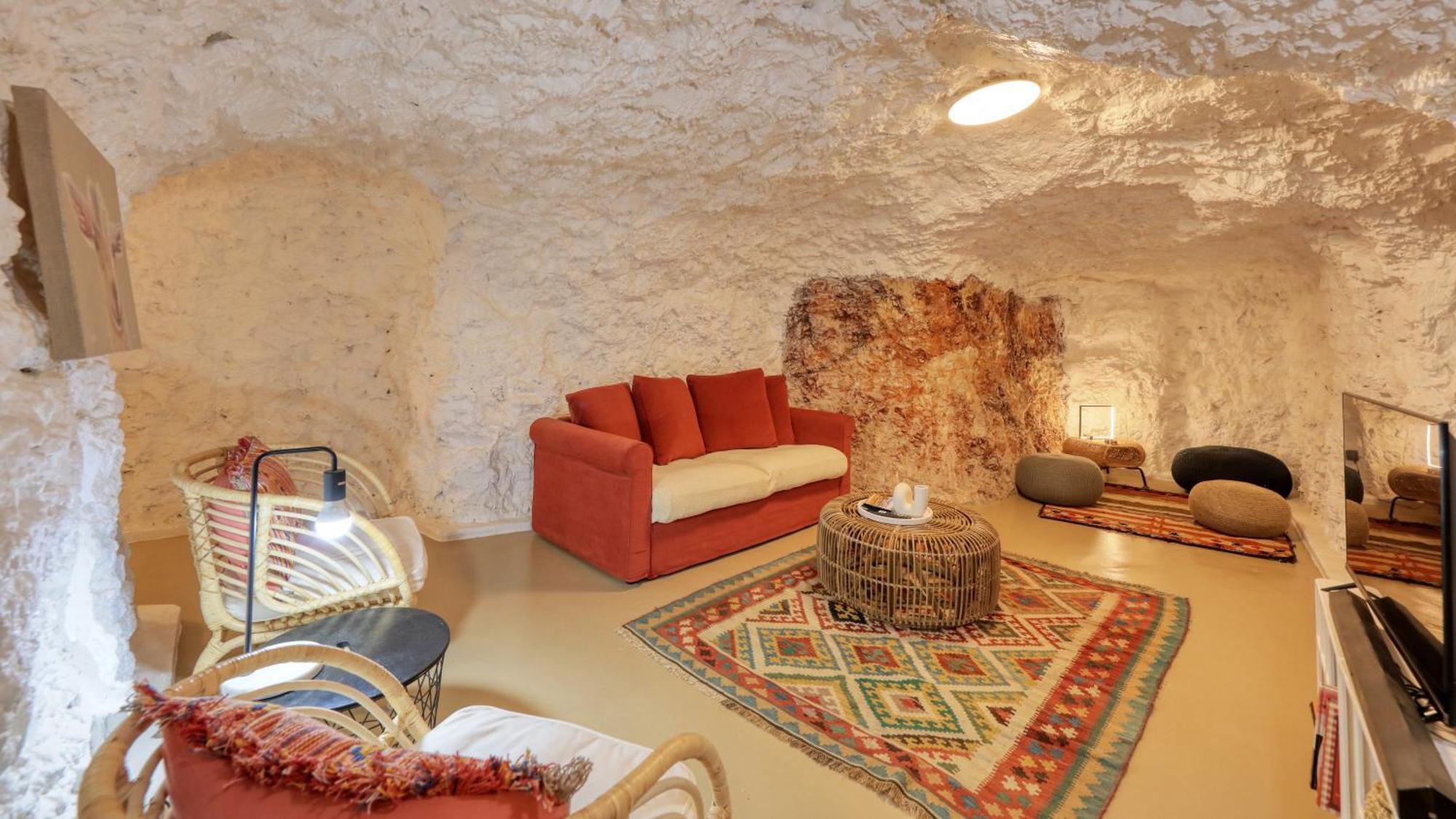 White Cliffs Accommodation -Daybreak Dugout - Unique Cave House Екстер'єр фото